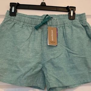 Turquoise Patagonia Shorts- with tag